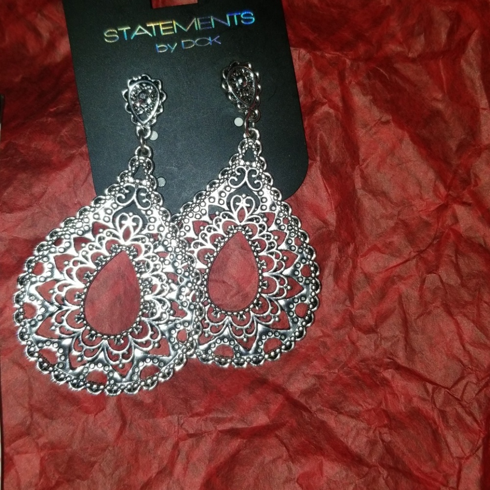 Beautiful Silver Earrings by Statements DCK